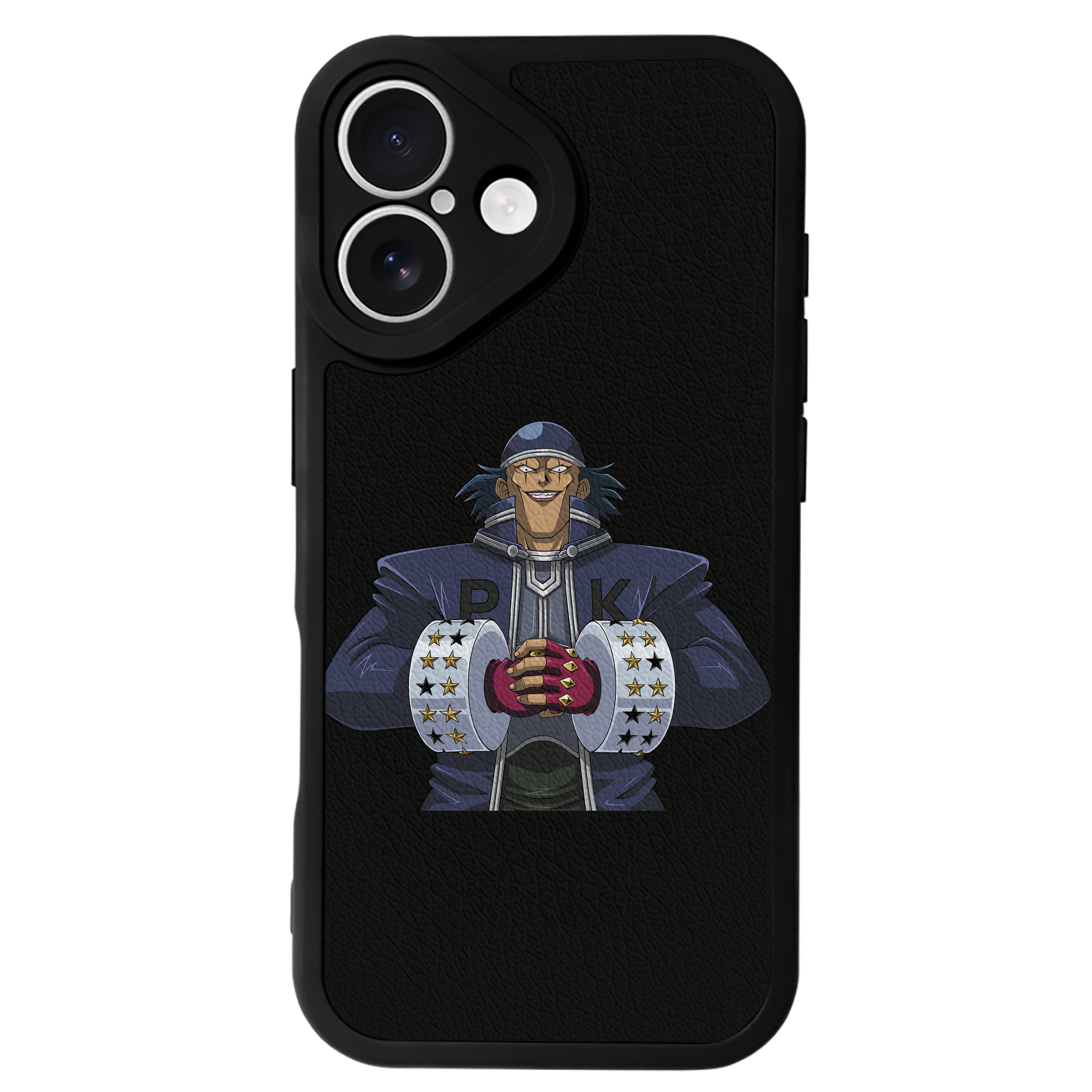 （画像用） 遊☆戯☆王 Yu-Gi-Oh! 【iPhone 16シリーズ対応】シリコンスマホケース（レザー調） 材質：シリコン